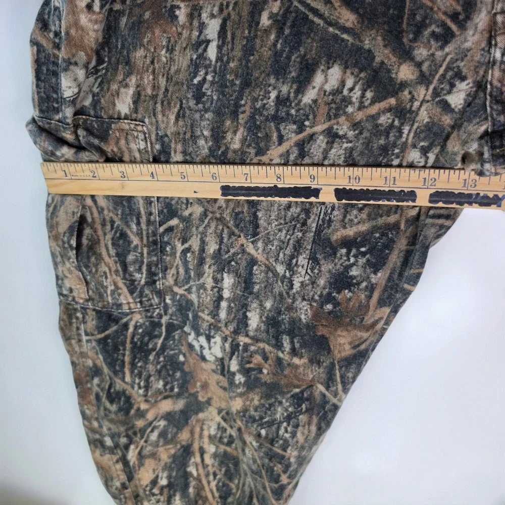 TrueTimber Camo Hunting Cargo Pants DRT Mens Medium 34x30 Missing Button